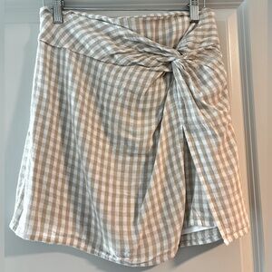 NWOT Hollister Plaid Skirt